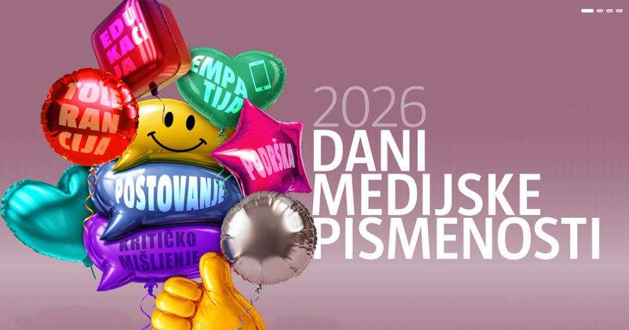 DANI MEDIJSKE PISMENOSTI 2026 – od 20.4. do 24.4.2026.